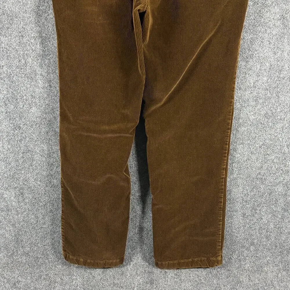 Polo Ralph Lauren Classic Fit Brown Corduroy Pants 36x32 (Fits 34x29) Stretch